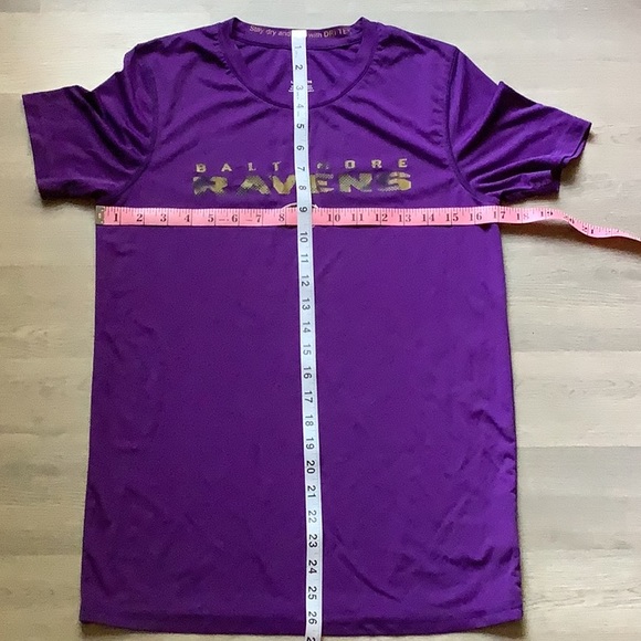💥 NFL Dri Tek Baltimore Ravens Muscle Shirt sz L 14/16 - Picture 5 of 5